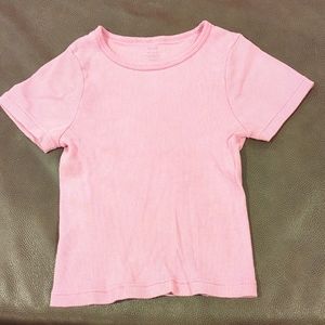 John Galt Brandy Melville Lilac Purple Stretch Tee